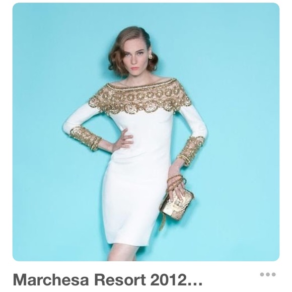 Marchesa embellished mini dress - Picture 4 of 5